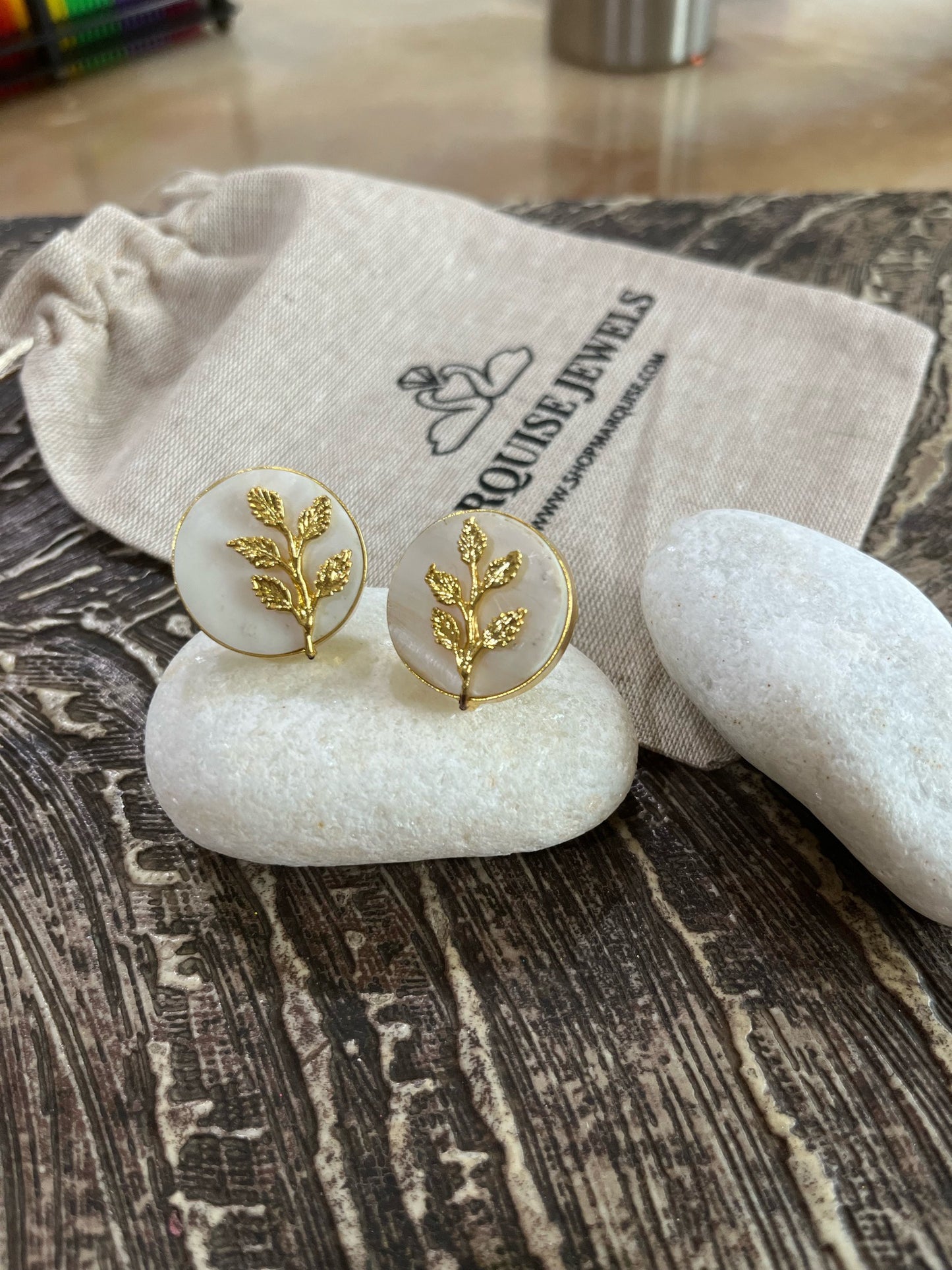 Charming Calcite Shrub Earrings