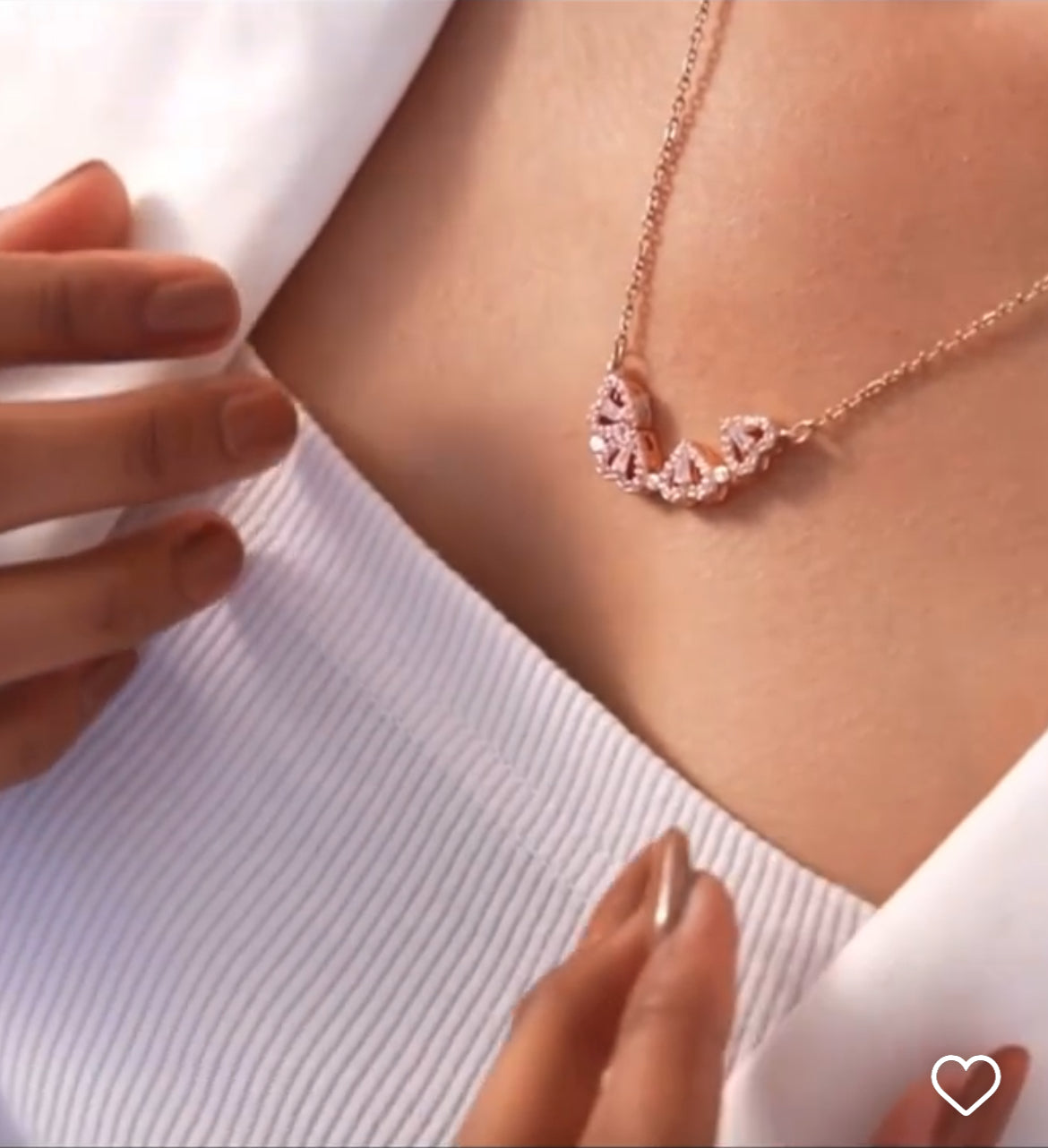 2 Way Blooming Love Necklace