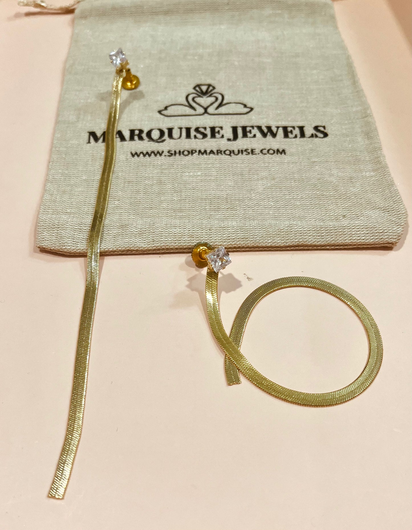 Curly Cobra Earrings