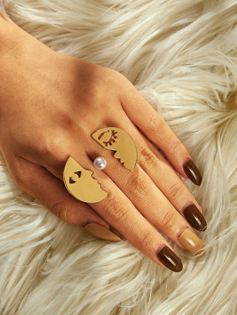 Millenial Moon Ring