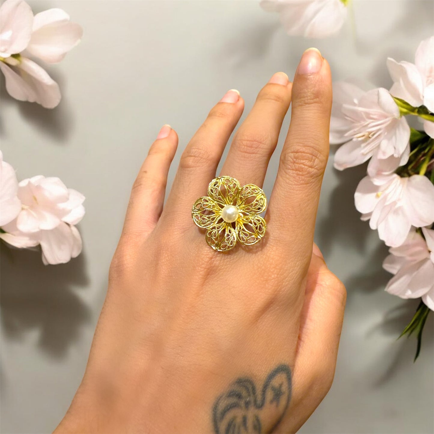Aurora Bloom Ring