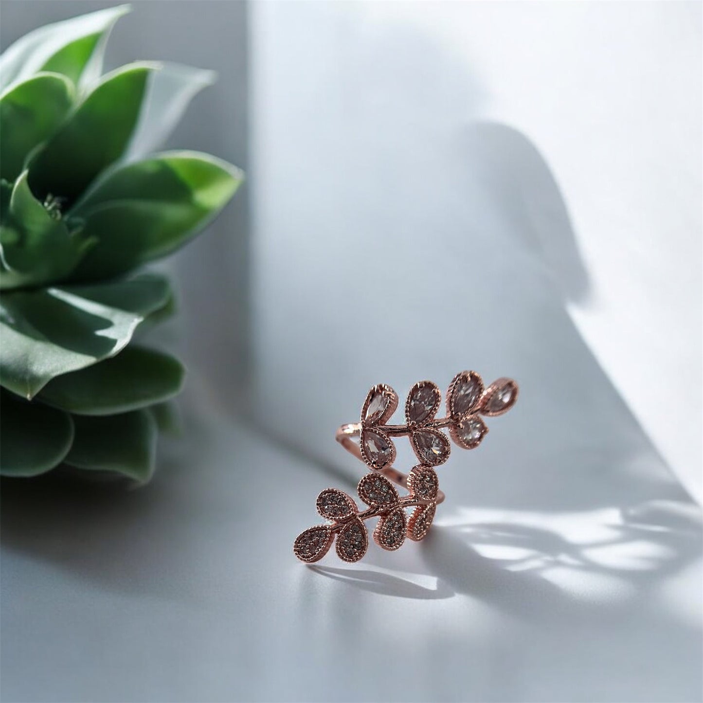 Vine of Sparkles Ring