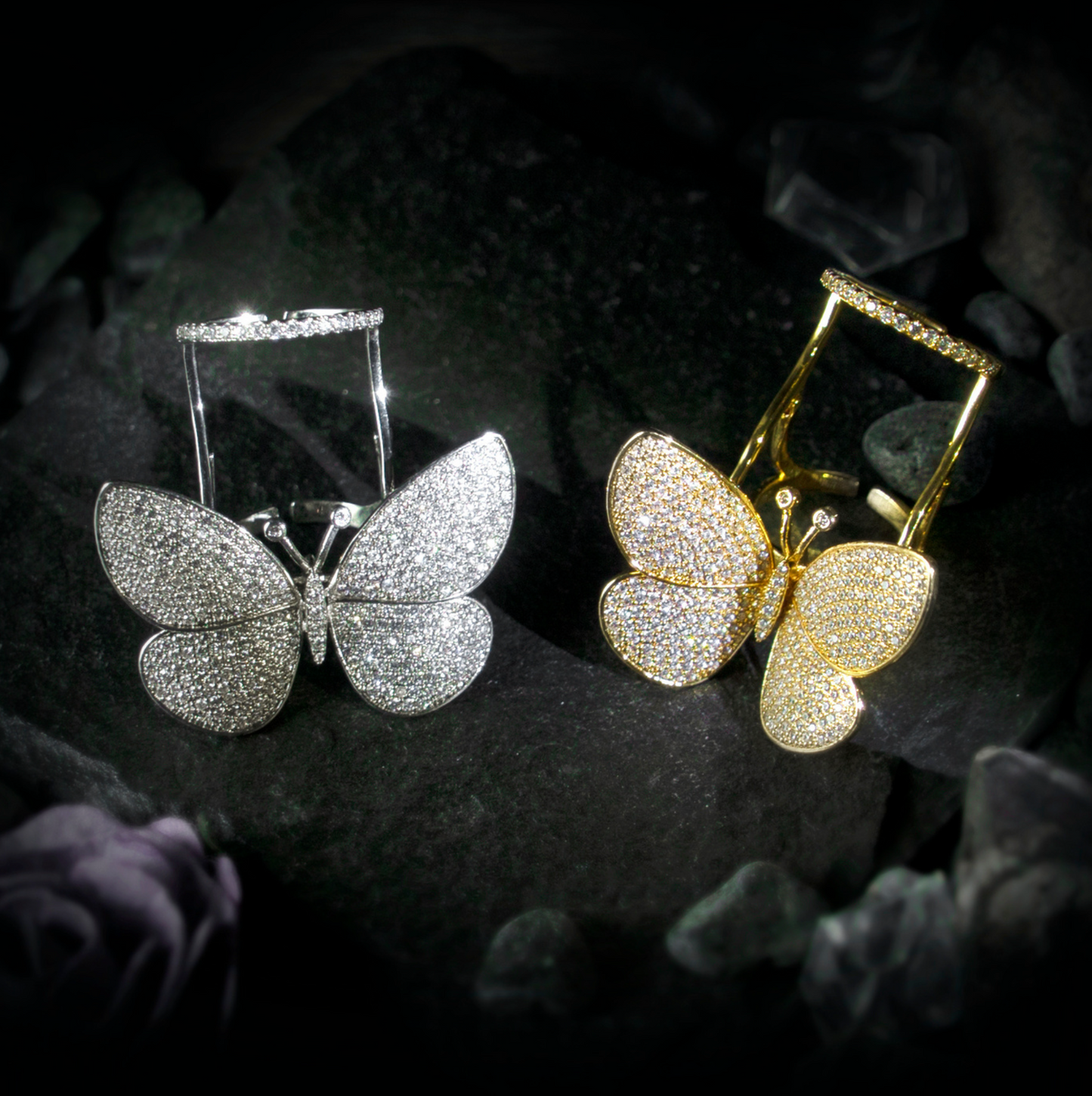 Dancing Butterfly Ring