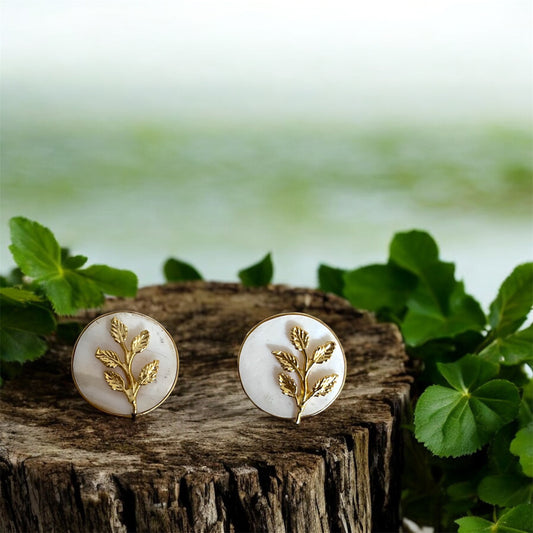 Charming Calcite Shrub Earrings