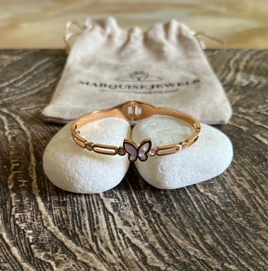 Mother Of Pearl Julia Butterfly Bracelet