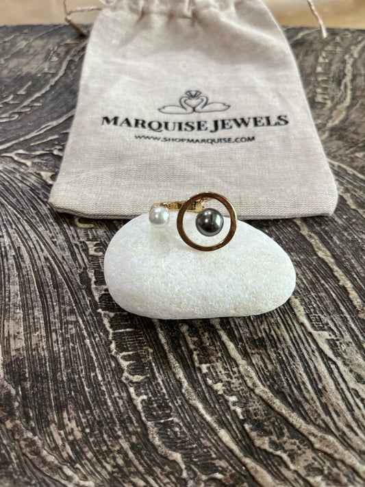 Planet Pearl Ring