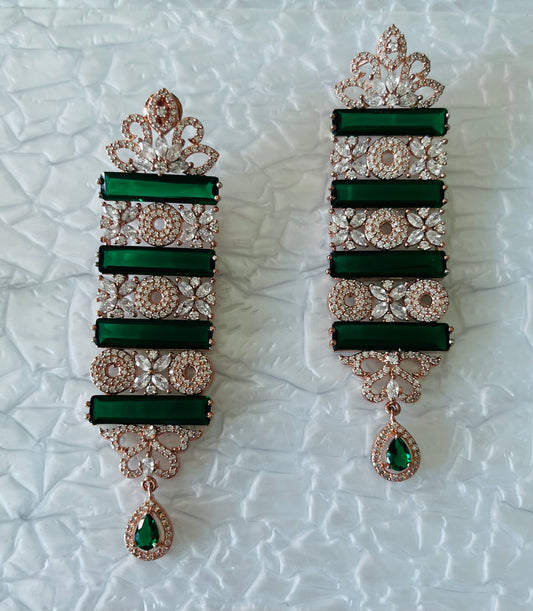 Tinsel Diamand Earrings