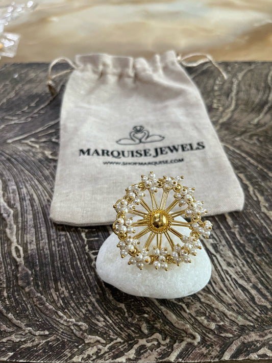 Astra Beaded Ring