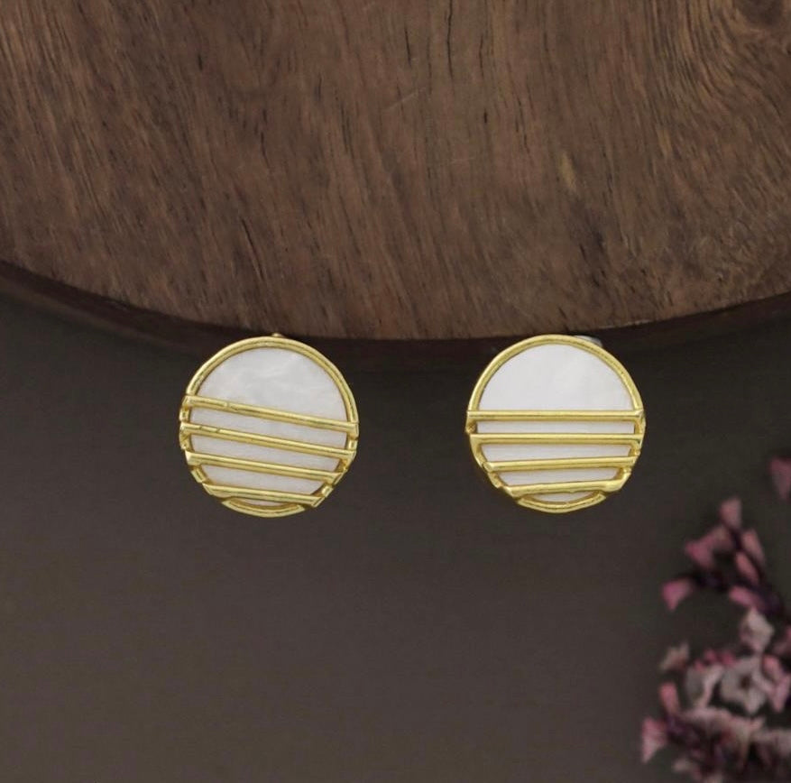 Majestic Mother of Pearl Earrings