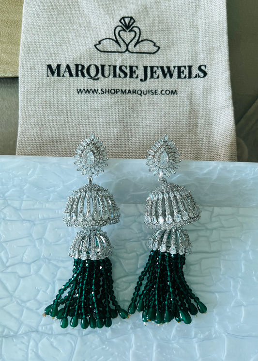Markat Jhumar Diamand Earrings