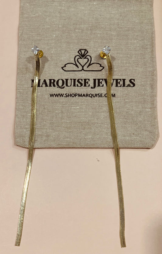 Curly Cobra Earrings