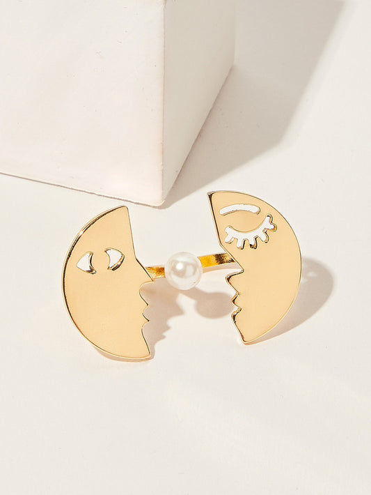 Millenial Moon Ring