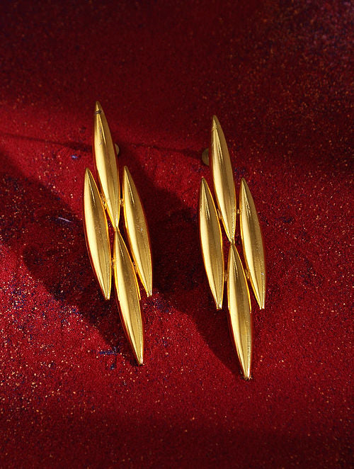 Ecstatic Egret Wing Earrings