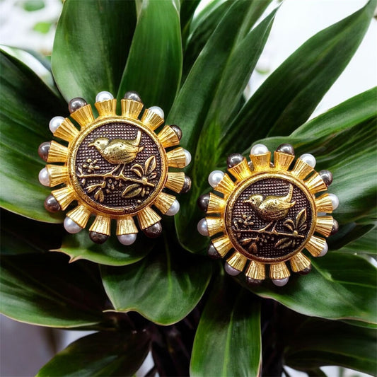 Old World Sunbird Earrings