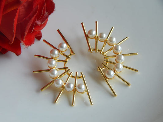 Golden Radiance Earrings