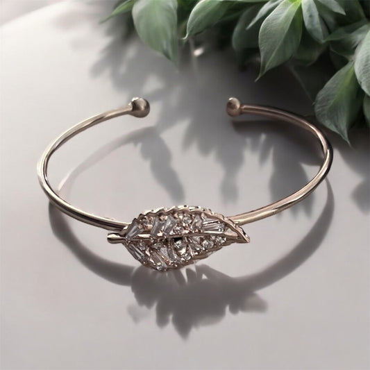 Gold Leaf Bracelet