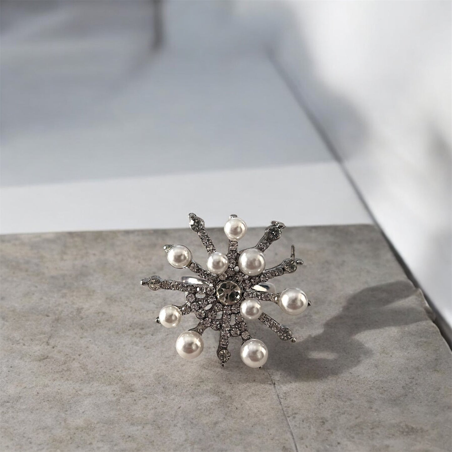 Mystical Snowflake Ring