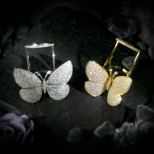 Dancing Butterfly Ring